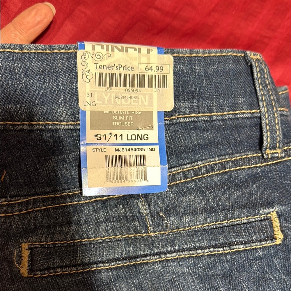 Cinch Women's Flare/Wide Leg Jeans in Indigo Blue